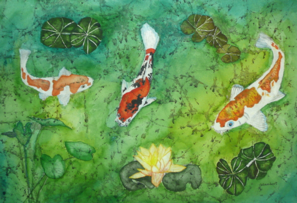 Batik Koi