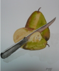 Pear Still Life